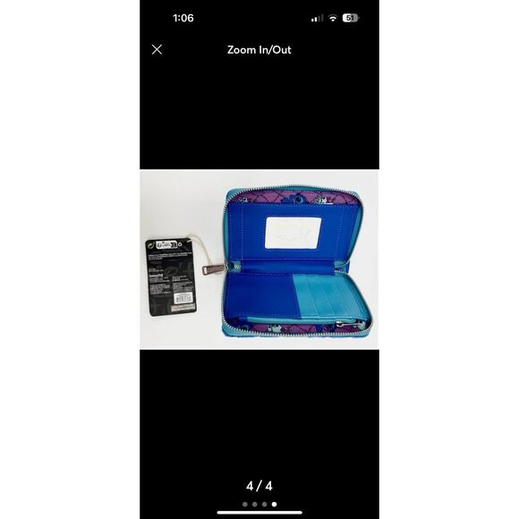 SDCC Loungefly Disney Stitch & Scrump Buddy Mini Backpack AND Wallet-LE 2100-NEW - Picture 9 of 9